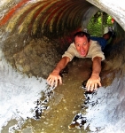 Neil on the Salmon Slide