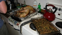 Turkey and stuffing