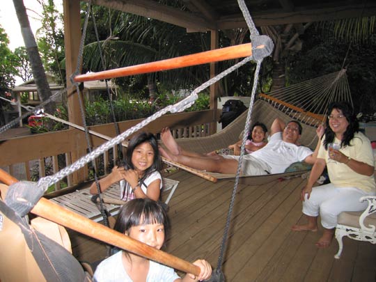 Lanai hammock Lanai hammock