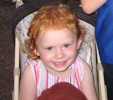 and an adorable girl Sophie with a wonderful smile