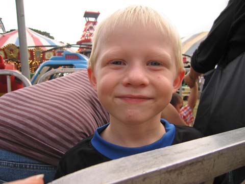 Such a precious boy Quentin with a wonderful smile