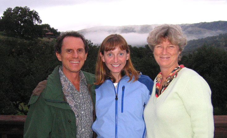 Incredible view of the Santa Cruz mountains Ursula