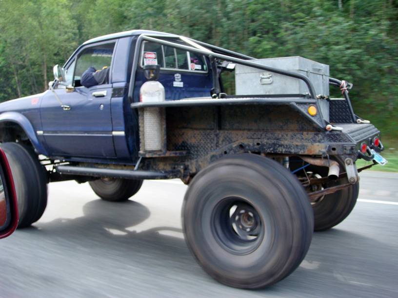 Driving the main highway