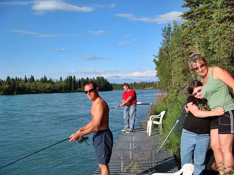 Fishing on Kenai River