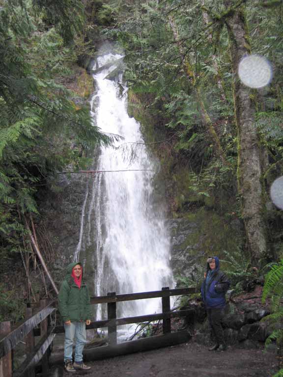 Can't remember the name of the falls! waterfall with two of us