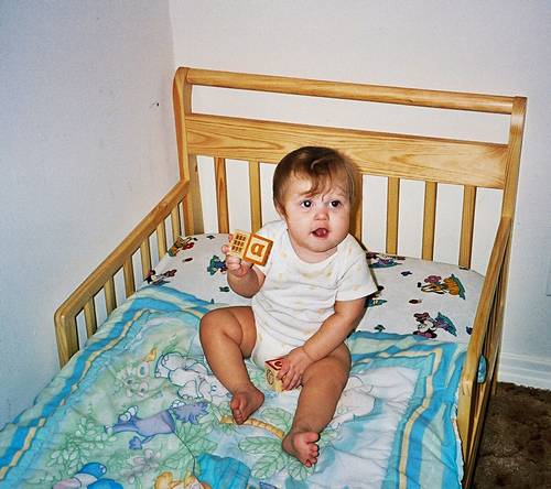 a big girl bed Journey with her new bed